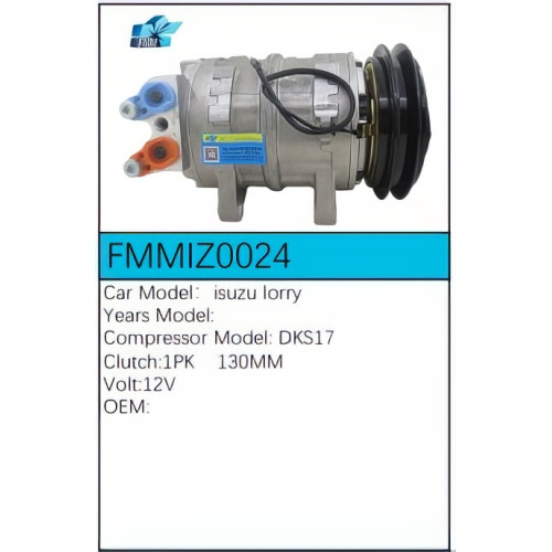 PartzBiz CE: -สำหรับคอมเพรสเซอร์ Isuzu - FMMIZ0024 PartzBiz CE: -สำหรับคอมเพรสเซอร์ Isuzu - FMMIZ0024