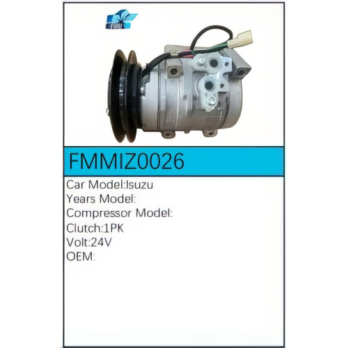 PartzBiz CE: -สำหรับคอมเพรสเซอร์ Isuzu - FMMIZ0026 PartzBiz CE: -สำหรับคอมเพรสเซอร์ Isuzu - FMMIZ0026