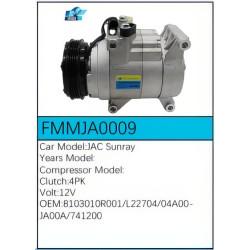 PartzBiz CE FMMJA0009 - สำหรับคอมเพรสเซอร์ JAC - FMMJA0009 PartzBiz CE FMMJA0009 - สำหรับคอมเพรสเซอร์ JAC - FMMJA0009