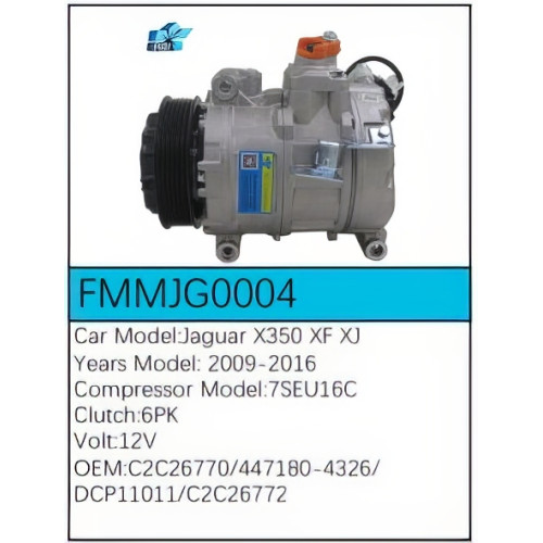 PartzBiz CE: -Compressor for Jaguar - FMMJG0004 PartzBiz CE: -Compressor for Jaguar - FMMJG0004
