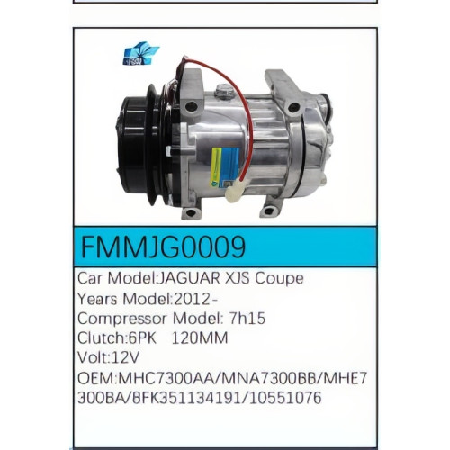 PartzBiz CE: -สำหรับคอมเพรสเซอร์ Jaguar - FMMJG0009 PartzBiz CE: -สำหรับคอมเพรสเซอร์ Jaguar - FMMJG0009