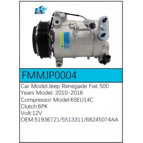 PartzBiz CE: -สำหรับคอมเพรสเซอร์ Jeep - FMMJP0004 PartzBiz CE: -สำหรับคอมเพรสเซอร์ Jeep - FMMJP0004