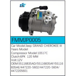 PartzBiz CE FMMJP0005 - Compressor for Jeep - FMMJP0005 PartzBiz CE FMMJP0005 - Compressor for Jeep - FMMJP0005