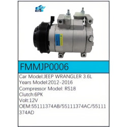 PartzBiz CE FMMJP0006 - Compressor for Jeep - FMMJP0006 PartzBiz CE FMMJP0006 - Compressor for Jeep - FMMJP0006