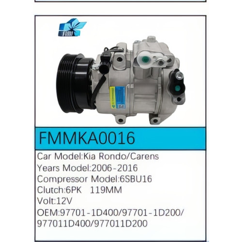 PartzBiz CE: -สำหรับคอมเพรสเซอร์ Kia - FMMKA0016