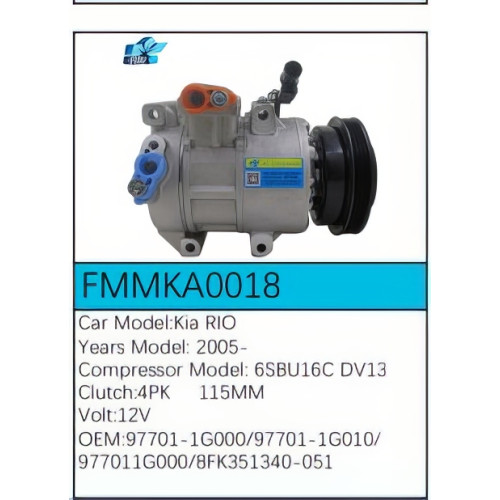 PartzBiz CE: -สำหรับคอมเพรสเซอร์ Kia - FMMKA0018