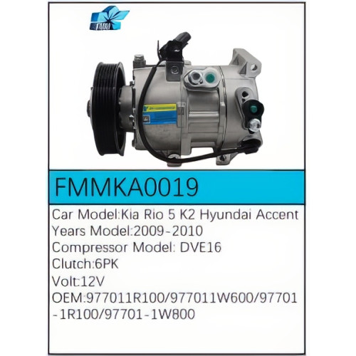 PartzBiz CE: -สำหรับคอมเพรสเซอร์ Kia - FMMKA0019 PartzBiz CE: -สำหรับคอมเพรสเซอร์ Kia - FMMKA0019
