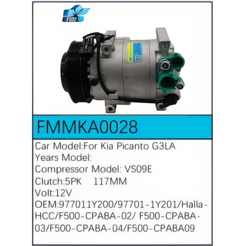 PartzBiz CE: -สำหรับคอมเพรสเซอร์ Kia - FMMKA0028 PartzBiz CE: -สำหรับคอมเพรสเซอร์ Kia - FMMKA0028
