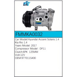 PartzBiz CE FMMKA0032 - สำหรับคอมเพรสเซอร์ Kia - FMMKA0032 PartzBiz CE FMMKA0032 - สำหรับคอมเพรสเซอร์ Kia - FMMKA0032