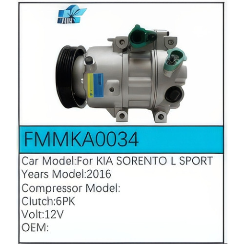 PartzBiz CE: -สำหรับคอมเพรสเซอร์ Kia - FMMKA0034 PartzBiz CE: -สำหรับคอมเพรสเซอร์ Kia - FMMKA0034