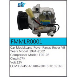 PartzBiz CE FMMLR0001 - สำหรับคอมเพรสเซอร์ Land Rover - FMMLR0001 PartzBiz CE FMMLR0001 - สำหรับคอมเพรสเซอร์ Land Rover - FMMLR0001