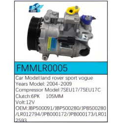 PartzBiz CE FMMLR0005 - สำหรับคอมเพรสเซอร์ Land Rover - FMMLR0005 PartzBiz CE FMMLR0005 - สำหรับคอมเพรสเซอร์ Land Rover - FMMLR0005