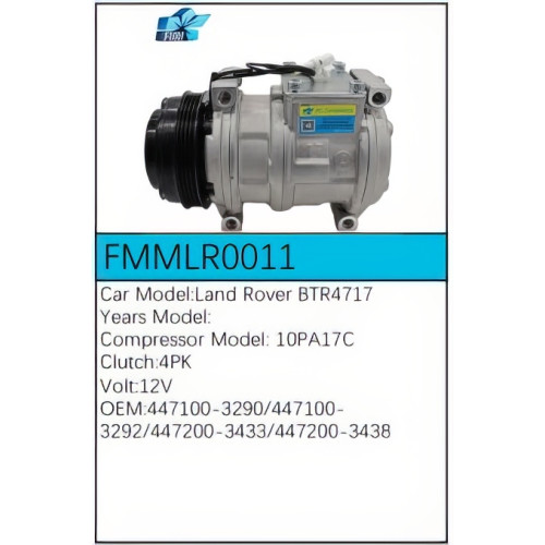 PartzBiz CE: -Compressor for  Land Rover - FMMLR0011