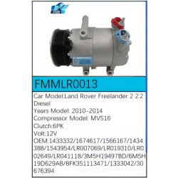 PartzBiz CE FMMLR0013 - สำหรับคอมเพรสเซอร์ Land Rover - FMMLR0013 PartzBiz CE FMMLR0013 - สำหรับคอมเพรสเซอร์ Land Rover - FMMLR0013