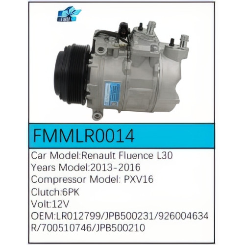 PartzBiz CE: -สำหรับคอมเพรสเซอร์ Land Rover - FMMLR0014 PartzBiz CE: -สำหรับคอมเพรสเซอร์ Land Rover - FMMLR0014