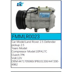 PartzBiz CE FMMLR0023 - สำหรับคอมเพรสเซอร์ Land Rover - FMMLR0023 PartzBiz CE FMMLR0023 - สำหรับคอมเพรสเซอร์ Land Rover - FMMLR0023