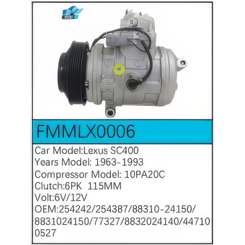 PartzBiz CE: -สำหรับคอมเพรสเซอร์ Lexus - FMMLX0006 PartzBiz CE: -สำหรับคอมเพรสเซอร์ Lexus - FMMLX0006