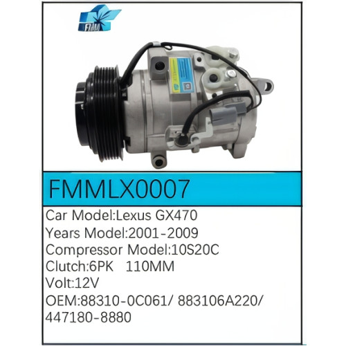 PartzBiz CE: -Compressor for Lexus - FMMLX0007 PartzBiz CE: -Compressor for Lexus - FMMLX0007