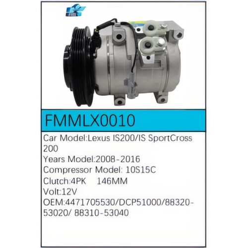 PartzBiz CE: -สำหรับคอมเพรสเซอร์ Lexus - FMMLX0010