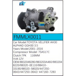 PartzBiz CE FMMLX0011 - สำหรับคอมเพรสเซอร์ Lexus - FMMLX0011 PartzBiz CE FMMLX0011 - สำหรับคอมเพรสเซอร์ Lexus - FMMLX0011