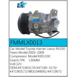 PartzBiz CE FMMLX0013 - สำหรับคอมเพรสเซอร์ Lexus - FMMLX0013 PartzBiz CE FMMLX0013 - สำหรับคอมเพรสเซอร์ Lexus - FMMLX0013