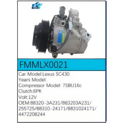 PartzBiz CE FMMLX0021 - สำหรับคอมเพรสเซอร์ Lexus - FMMLX0021 PartzBiz CE FMMLX0021 - สำหรับคอมเพรสเซอร์ Lexus - FMMLX0021