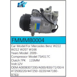 PartzBiz CE FMMMB0004 - Compressor for Mercedes-Benz - FMMMB0004 PartzBiz CE FMMMB0004 - Compressor for Mercedes-Benz - FMMMB0004