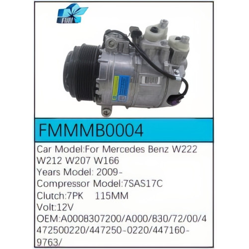 PartzBiz CE: -Compressor for  Mercedes-Benz - FMMMB0004