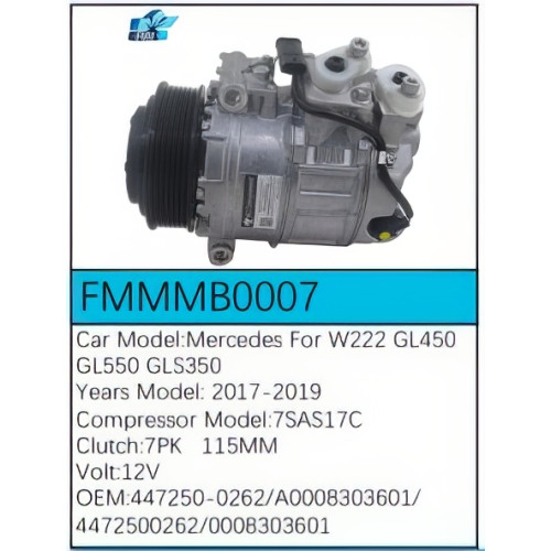 PartzBiz CE: -Compressor for Mercedes-Benz - FMMMB0007 PartzBiz CE: -Compressor for Mercedes-Benz - FMMMB0007
