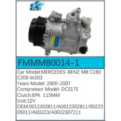 PartzBiz CE FMMMB0014-1 - Compressor for Mercedes-Benz - FMMMB0014-1 PartzBiz CE FMMMB0014-1 - Compressor for Mercedes-Benz - FMMMB0014-1