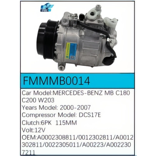 PartzBiz CE: -Compressor for Mercedes-Benz - FMMMB0014 PartzBiz CE: -Compressor for Mercedes-Benz - FMMMB0014