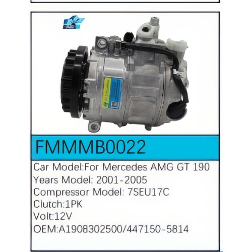 PartzBiz CE: -Compressor for Mercedes-Benz - FMMMB0022 PartzBiz CE: -Compressor for Mercedes-Benz - FMMMB0022