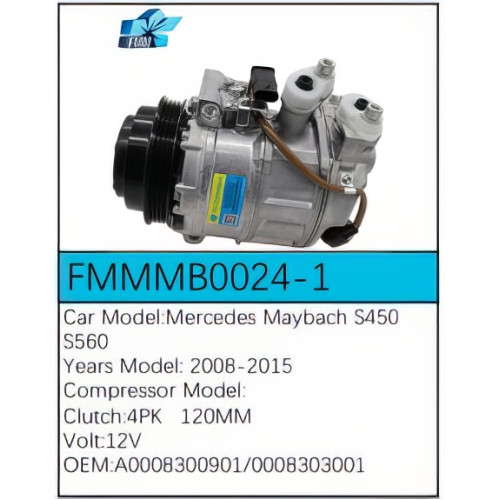 PartzBiz CE: -Compressor for Mercedes-Benz - FMMMB0024-1 PartzBiz CE: -Compressor for Mercedes-Benz - FMMMB0024-1