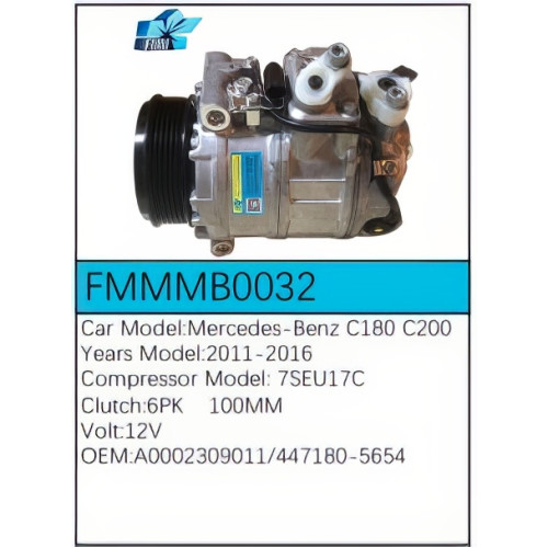 PartzBiz CE: -Compressor for Mercedes-Benz - FMMMB0032 PartzBiz CE: -Compressor for Mercedes-Benz - FMMMB0032