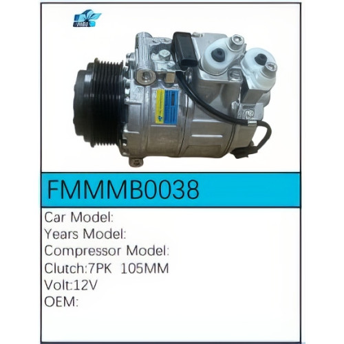 PartzBiz CE: -คอมเพรสเซอร์ FMMMB0038 PartzBiz CE: -คอมเพรสเซอร์ FMMMB0038