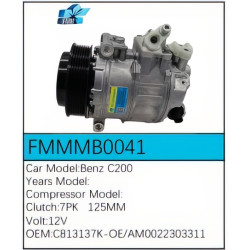 PartzBiz CE FMMMB0041 - สำหรับคอมเพรสเซอร์ Mercedes-Benz - FMMMB0041 PartzBiz CE FMMMB0041 - สำหรับคอมเพรสเซอร์ Mercedes-Benz - FMMMB0041