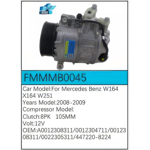 PartzBiz CE: -สำหรับคอมเพรสเซอร์ Mercedes-Benz - FMMMB0045 PartzBiz CE: -สำหรับคอมเพรสเซอร์ Mercedes-Benz - FMMMB0045