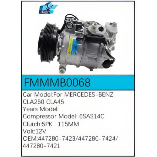 PartzBiz CE: -สำหรับคอมเพรสเซอร์ Mercedes-Benz - FMMMB0068 PartzBiz CE: -สำหรับคอมเพรสเซอร์ Mercedes-Benz - FMMMB0068