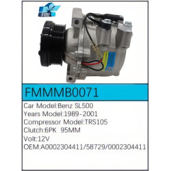 PartzBiz CE FMMMB0071 - สำหรับคอมเพรสเซอร์ Mercedes-Benz - FMMMB0071 PartzBiz CE FMMMB0071 - สำหรับคอมเพรสเซอร์ Mercedes-Benz - FMMMB0071