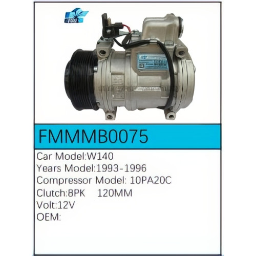 PartzBiz CE: -Compressor for  Mercedes-Benz - FMMMB0075