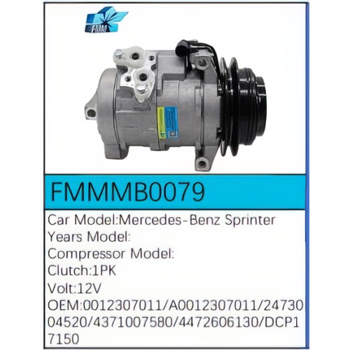 PartzBiz CE: -สำหรับคอมเพรสเซอร์ Mercedes-Benz - FMMMB0079