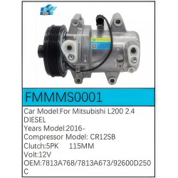 PartzBiz CE FMMMS0001 - สำหรับคอมเพรสเซอร์ Mitsubishi - FMMMS0001 PartzBiz CE FMMMS0001 - สำหรับคอมเพรสเซอร์ Mitsubishi - FMMMS0001