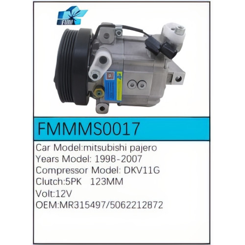 PartzBiz CE: -Compressor for Mitsubishi - FMMMS0017 PartzBiz CE: -Compressor for Mitsubishi - FMMMS0017