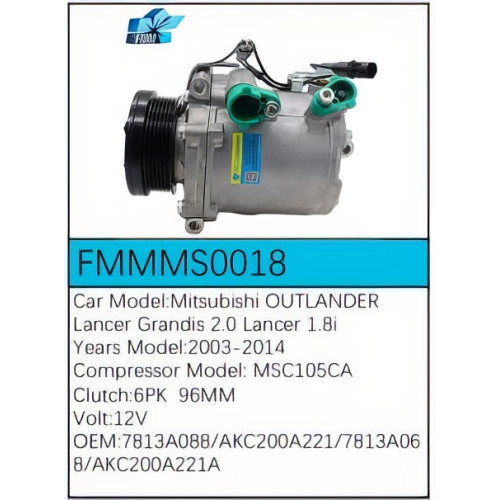 PartzBiz CE: -สำหรับคอมเพรสเซอร์ Mitsubishi - FMMMS0018