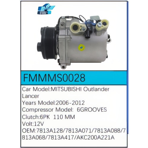 PartzBiz CE: -สำหรับคอมเพรสเซอร์ Mitsubishi - FMMMS0028 PartzBiz CE: -สำหรับคอมเพรสเซอร์ Mitsubishi - FMMMS0028