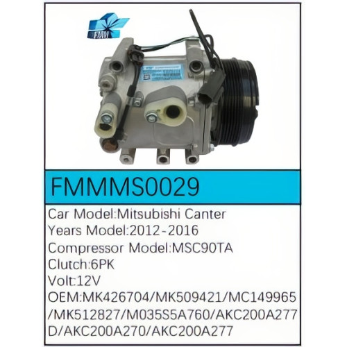 PartzBiz CE: -Compressor for  Mitsubishi - FMMMS0029