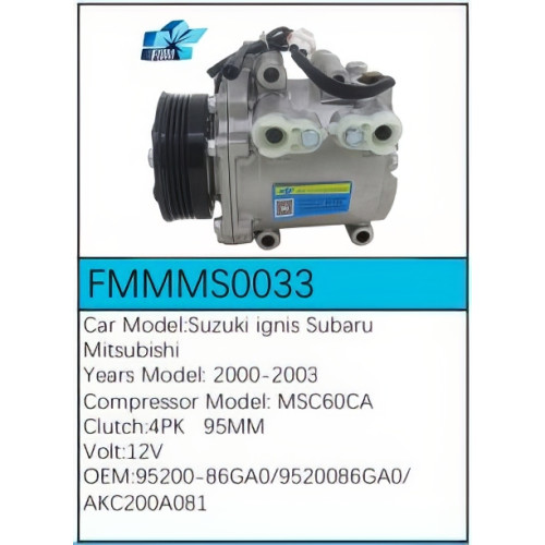 PartzBiz CE: -Compressor for  Mitsubishi - FMMMS0033