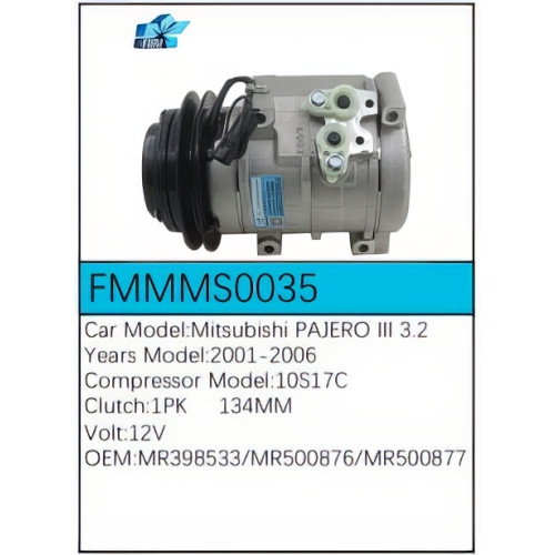 PartzBiz CE: -Compressor for Mitsubishi - FMMMS0035 PartzBiz CE: -Compressor for Mitsubishi - FMMMS0035