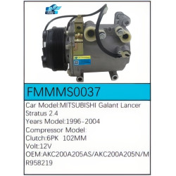 PartzBiz CE FMMMS0037 - Compressor for Mitsubishi - FMMMS0037 PartzBiz CE FMMMS0037 - Compressor for Mitsubishi - FMMMS0037