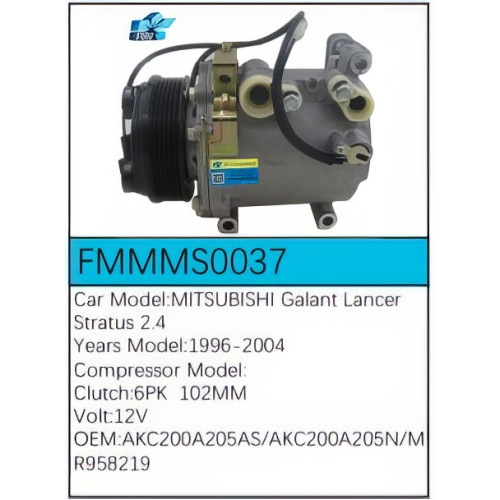 PartzBiz CE: -Compressor for  Mitsubishi - FMMMS0037